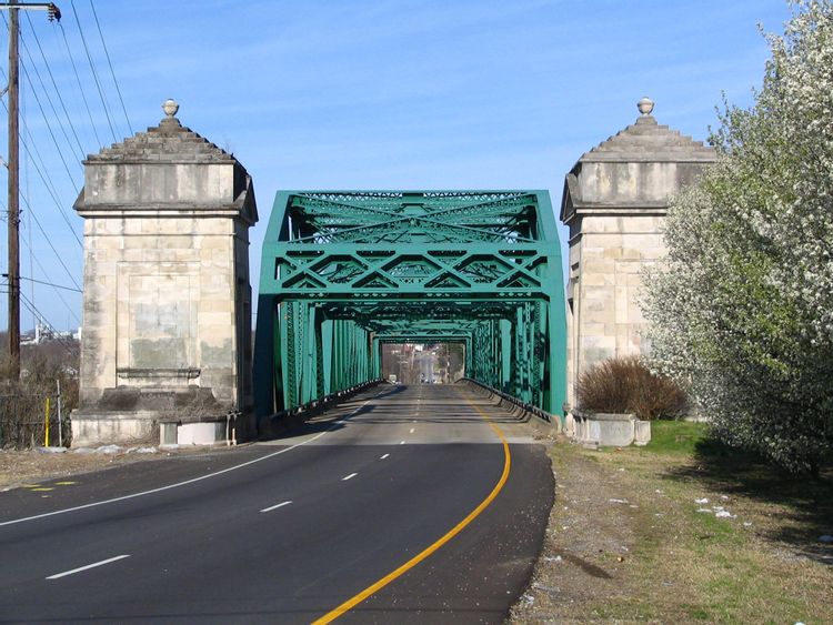 Image of a bridge leading in to Old Hickory.