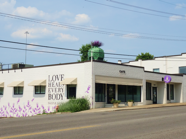 Image of Thistle Farms Cafe in West Nashville, Nashville