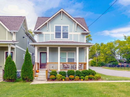 Image of a single family home in The Nations neighborhood of Nashville Tennessee