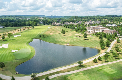 Image of the golf course at The Grove in College Grove, Tennessee